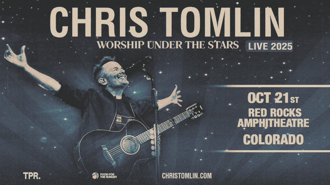 WayFM Welcomes Chris Tomlin at Red Rocks Ampitheater 