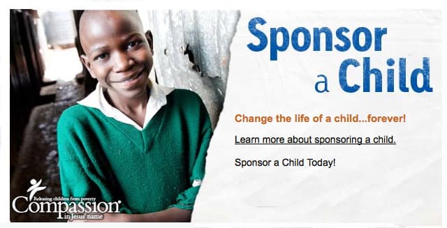 Sponsor a child today