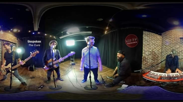 Unspoken Sings "The Cure" Live in 360 with Lyrics