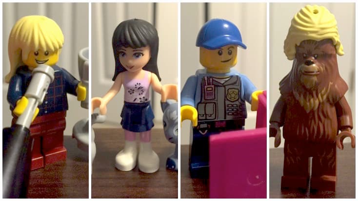 The Wally Show as Legos