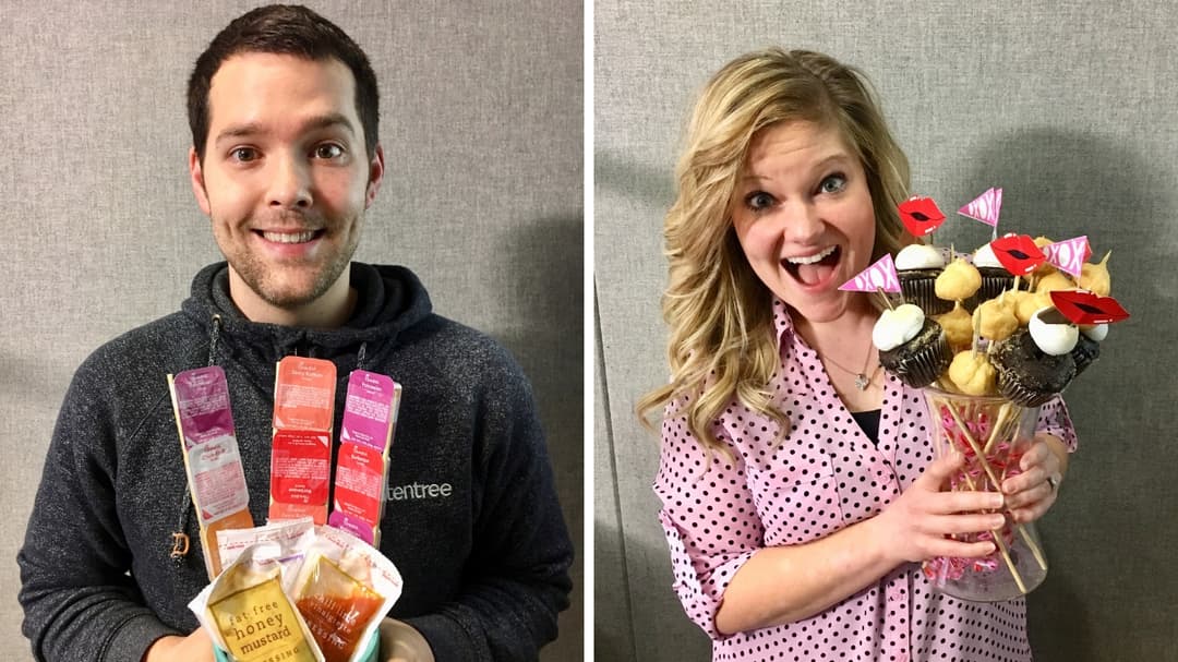 The Key to Romance This Valentine's Day: Food Bouquets and You Choose the Winner!