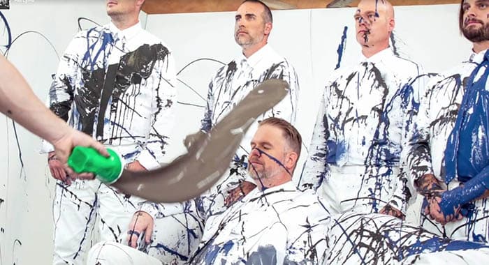 MercyMe Goes Crazy with Paint Behind the Scenes of "Flawless" Music Video