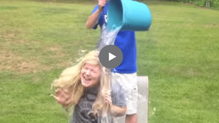 Joy Accepts the Ice Bucket Challenge!