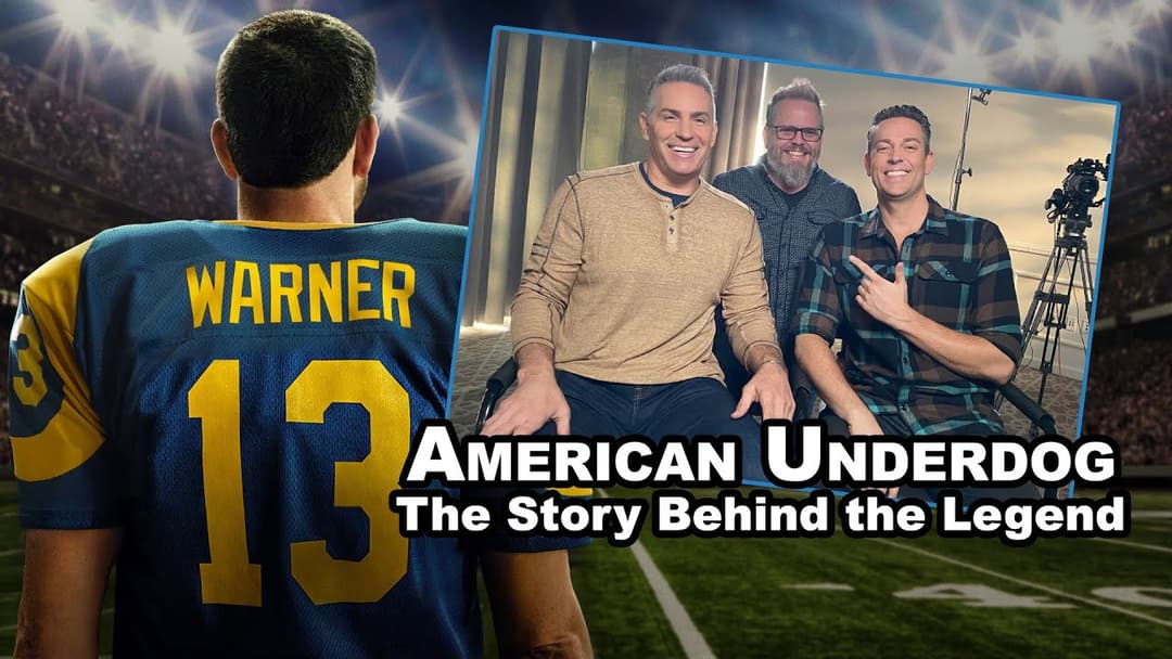 Kurt Warner, Zachary Levi, and Wally Talk American Underdog