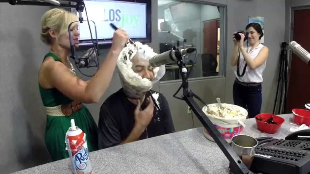 See Carlos Turned Into a Human Ice Cream Sundae!