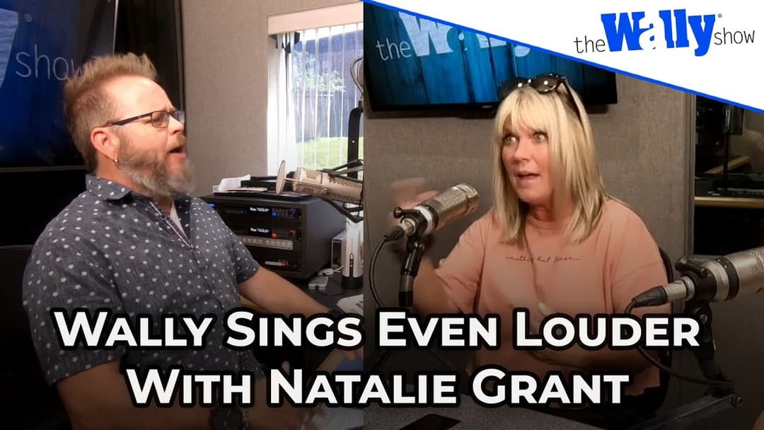 Natalie Grant Gives Wally a Singing Lesson