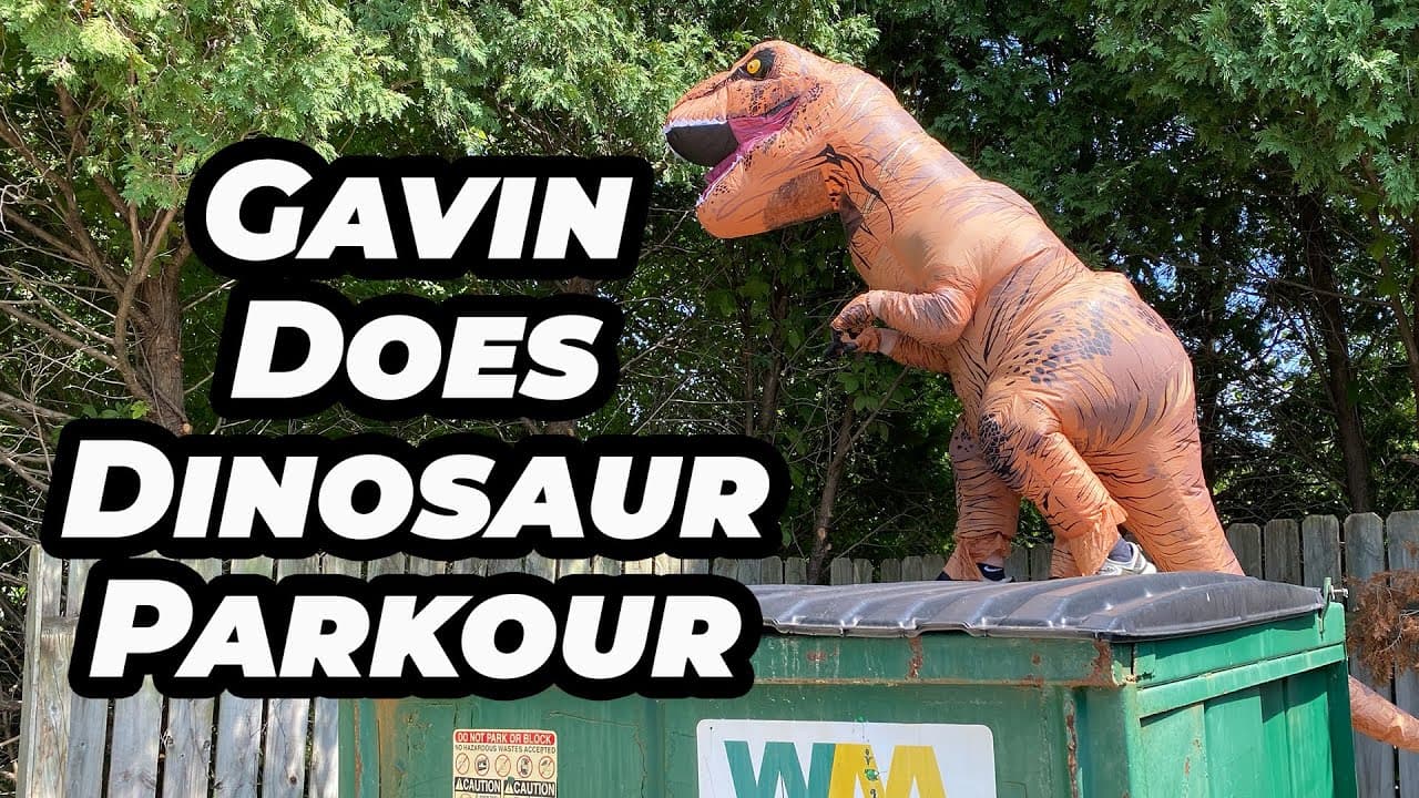Dinosaur Parkour