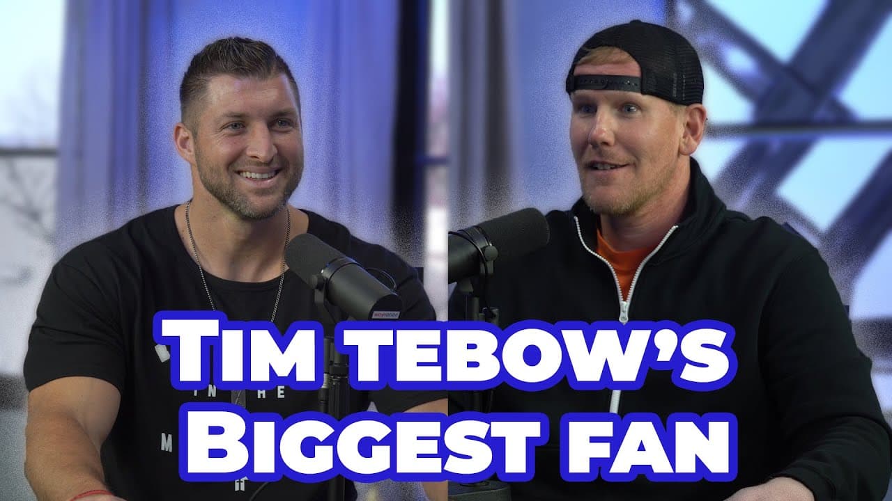 Tim Tebow Gets a Little Freaked Out!