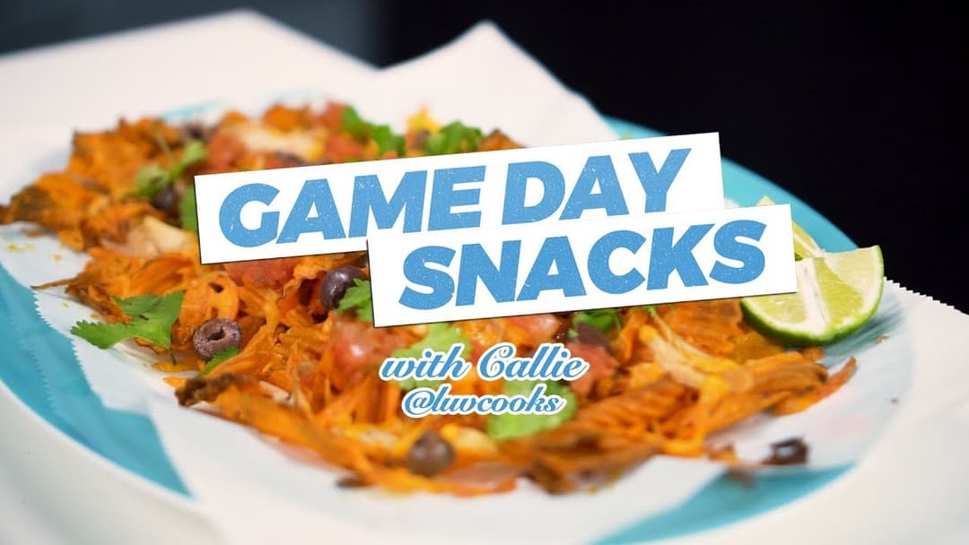 Learn How to Make Delicious and Healthy Game Day Snacks That Even Wally Likes