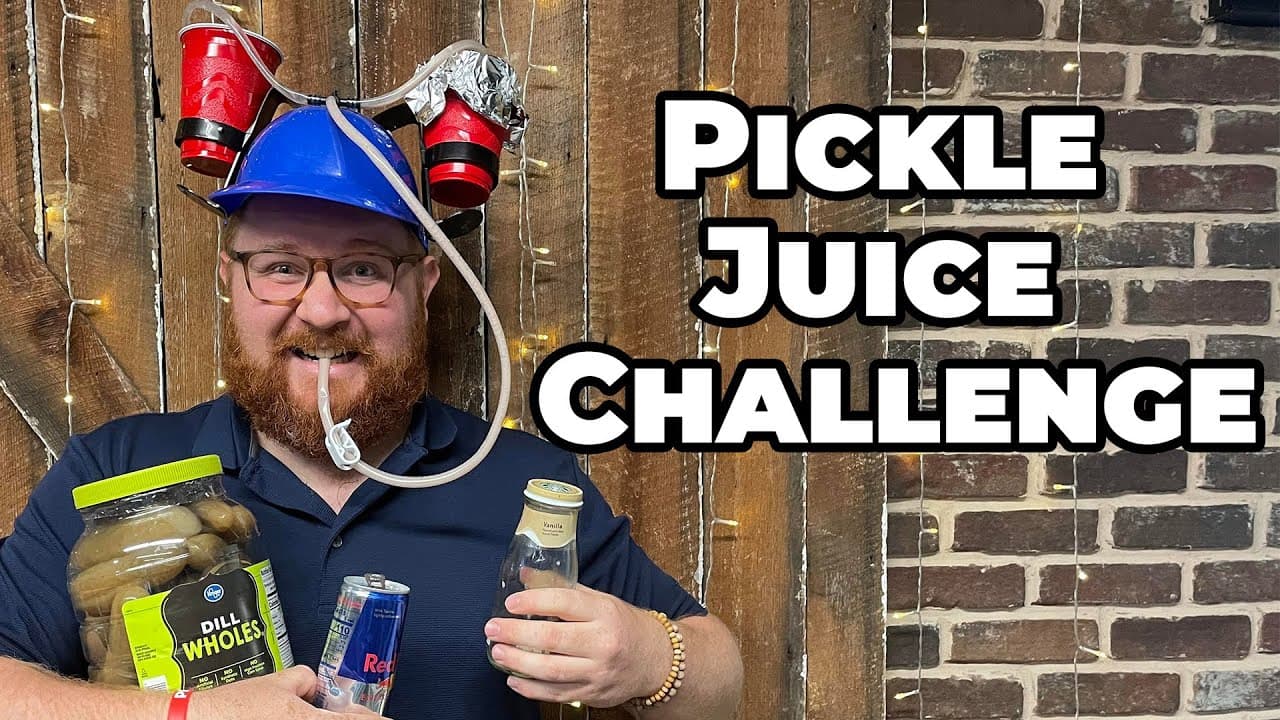 I Challenge Gavin: Pickle Juice Combinations
