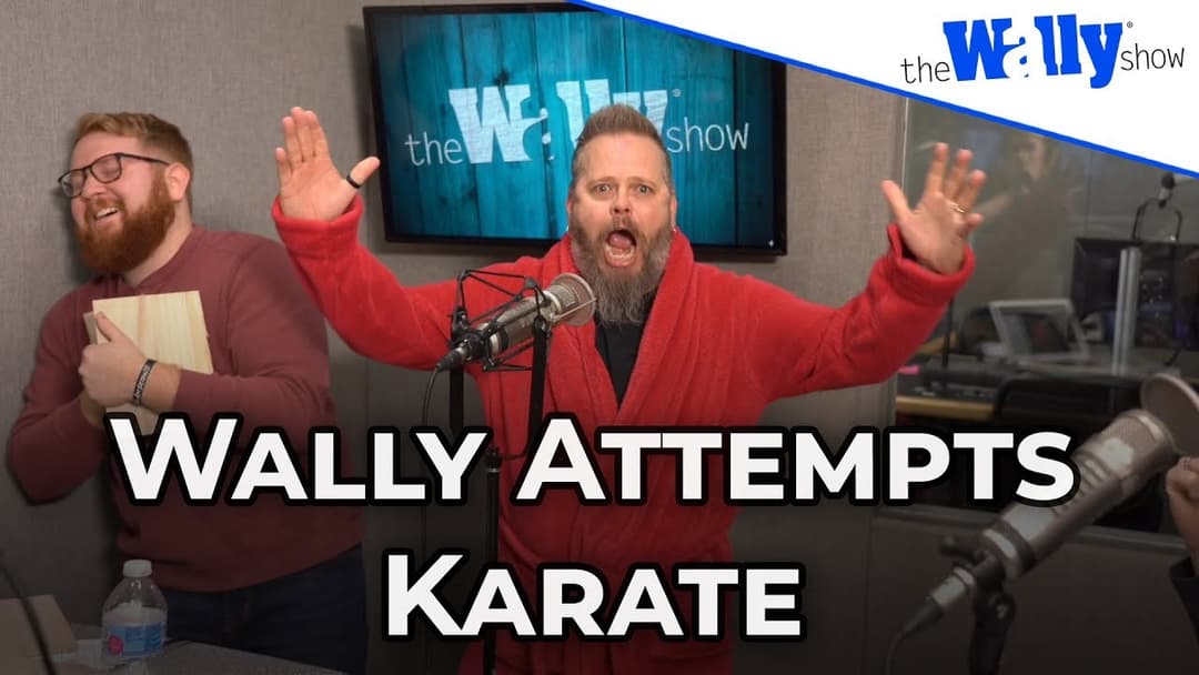 Wally Attempts Karate with No Training