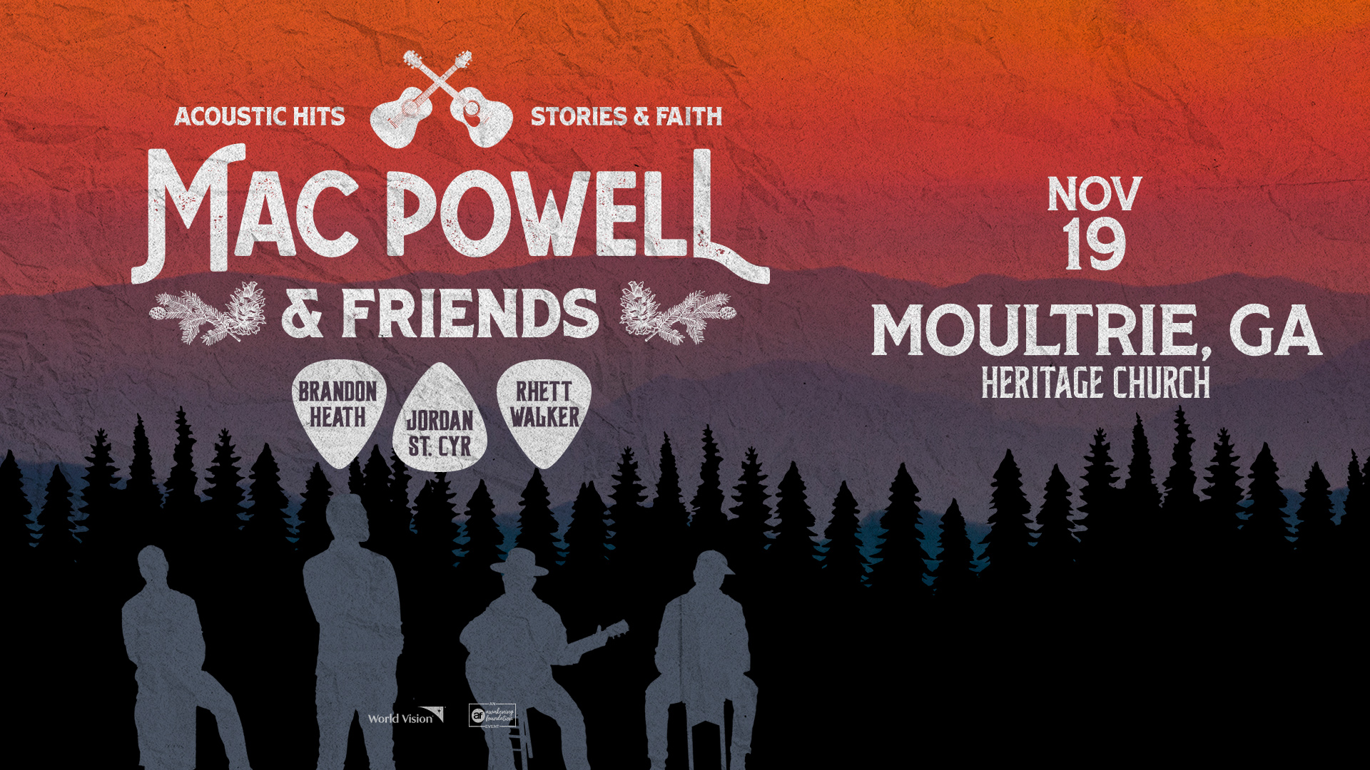 See Mac Powell and Friends Live In Concert!