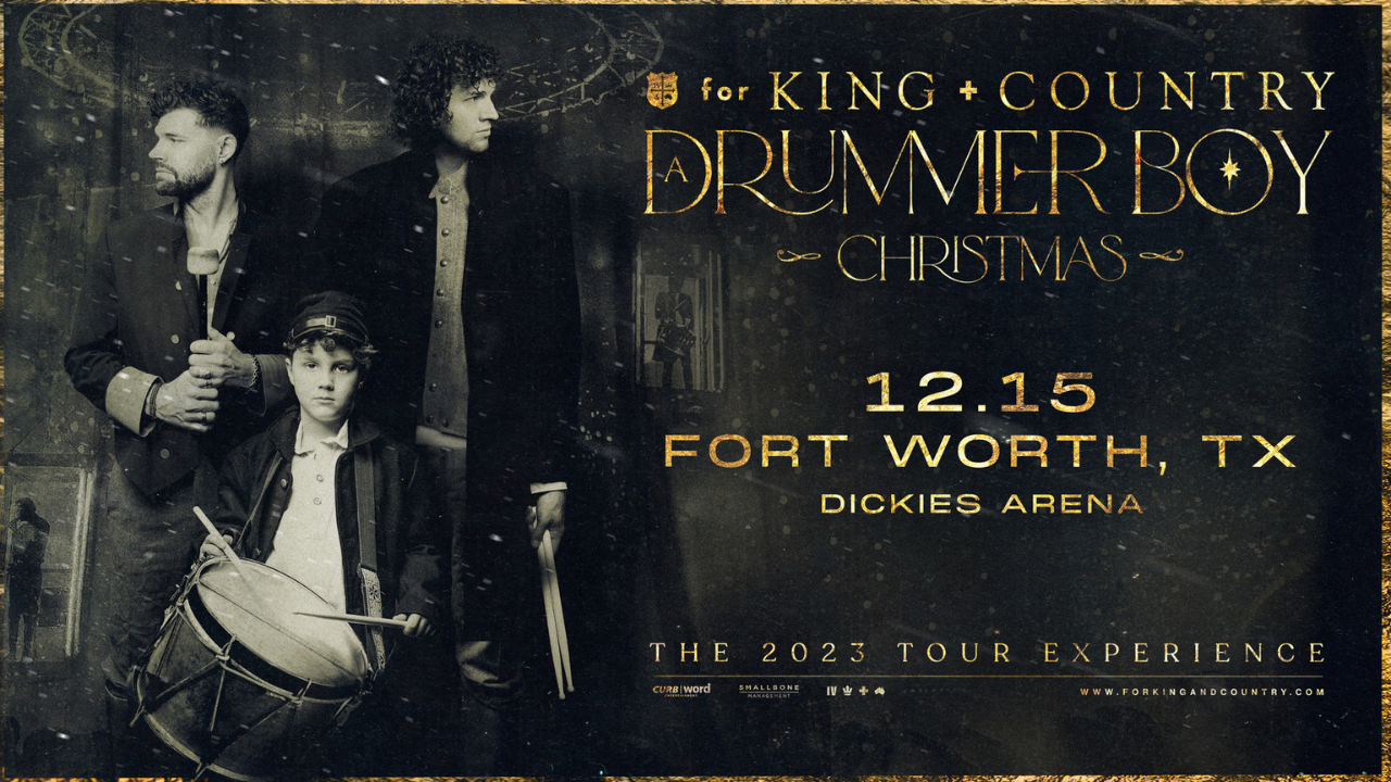 for King & Country Drummer Boy Christmas Dec. 15th!